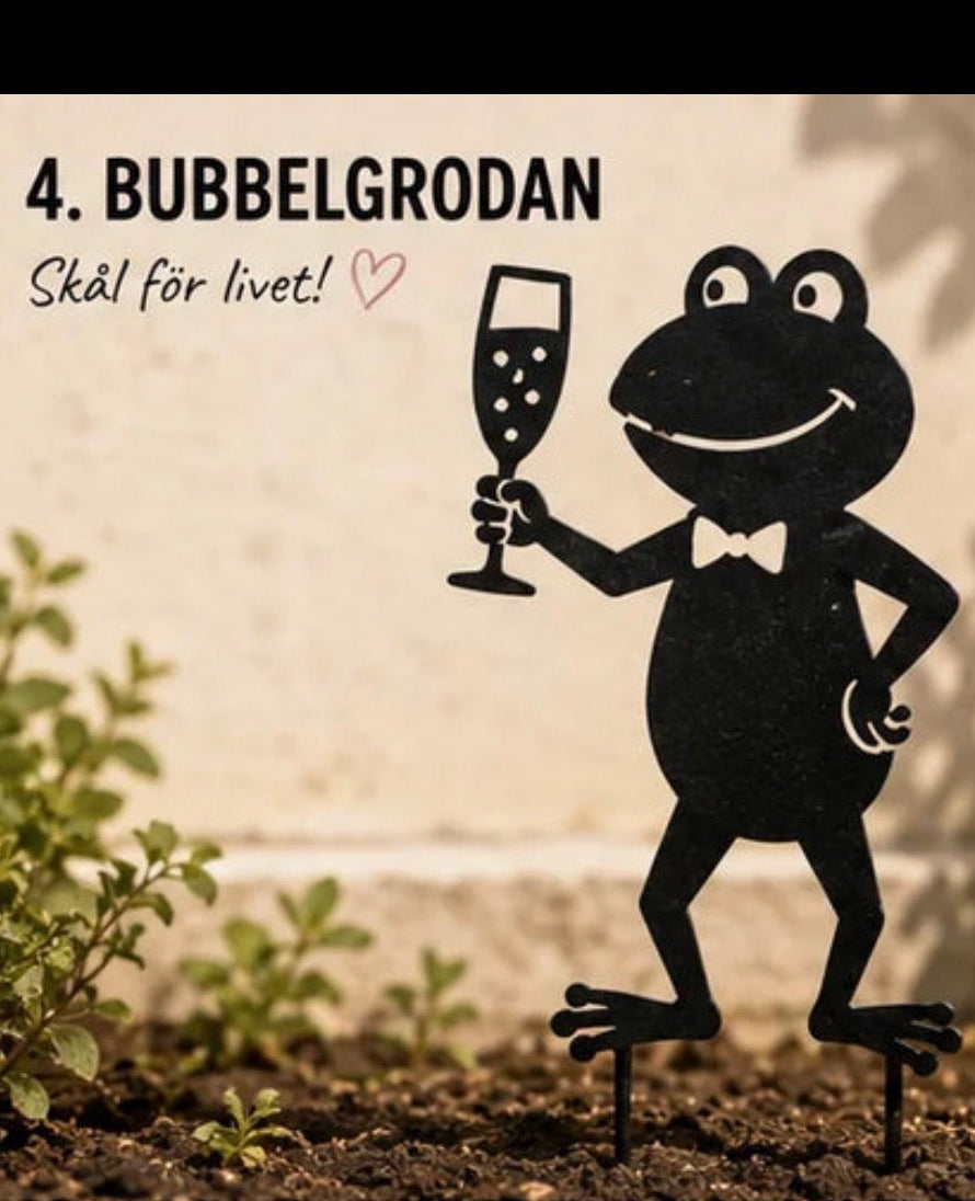 Groda nr 4 - Bubbel grodan
