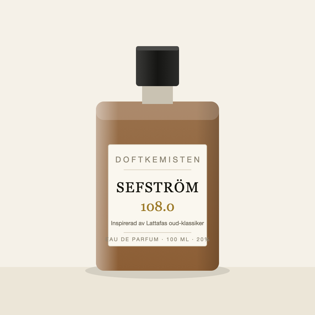 Sefström 108.0 – Inspirerad av Lattafas oud-klassiker